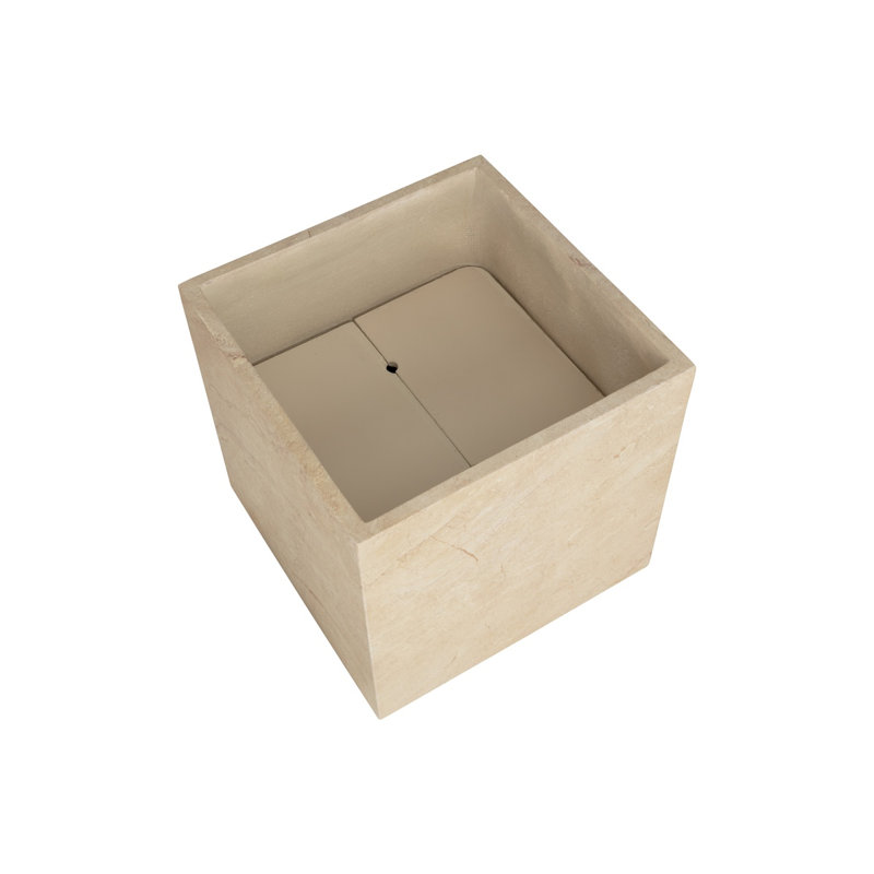 TANSY PLANTER - TRAVERTINE LOOK