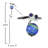 Weather Resistant Metal Insects Garden Stake
