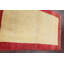 Tapis one-of-kind main-noué la new age jaune 3 pi 11 po x 6 pi 2 po. zone de laine
