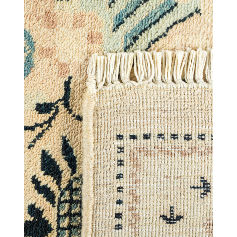 Classic One-of-a-Kind 6' 0" x 9' 0" Hand Knotted Area Rug