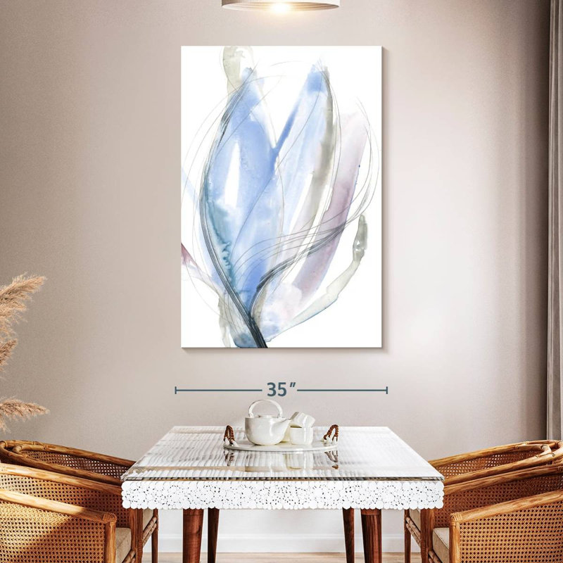 Avery Azure Vortex I, 51" H x 34" W