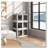 Stackable Storage Bins with Lids Collapsible Closet Organizers on Wheels