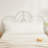 White Pillowcases, Cute Pillowcases, Offwhite Queen Pillowshams Set of 2, Solid Ruffled Fringe Pillowcases, White Pillowcases 2 Pack-123025760-123025755