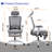Ergonomic Mesh Office chair with Adjustable Armrest and Foldable Backrest,High Back Executive Office Chair With minimal assembly-1605695881