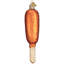 Ornement figurine à suspendre corn dog