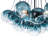Chic Modern Gradient Glass Cluster Bubble Chandelier-145003313