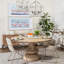 Ab Round Solid Wood Dining Table-42567147
