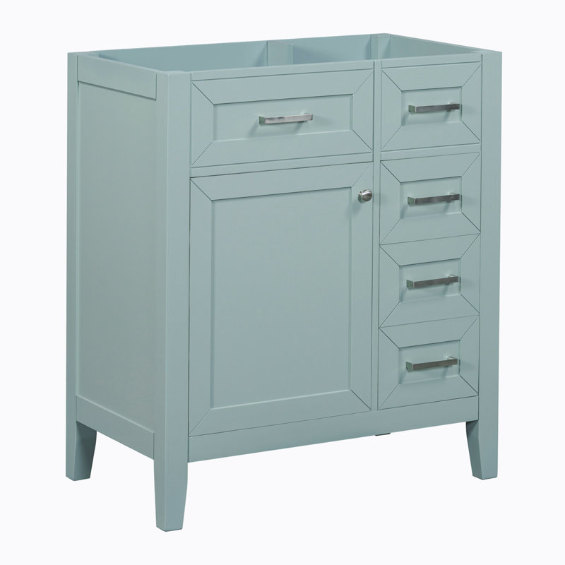 29.52'' Single Bathroom Vanity Base Only, Green