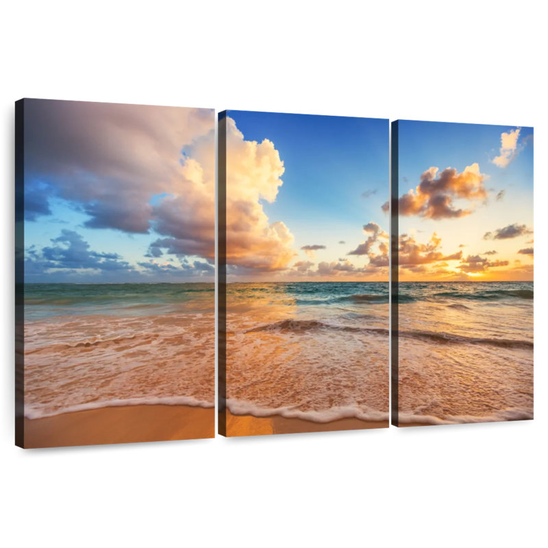 Gillard Relaxing Ocean Wave, H 36 po x l 57 po