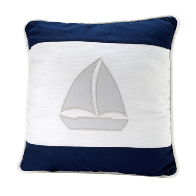 Nautica Seperates Embroidered Throw Pillow