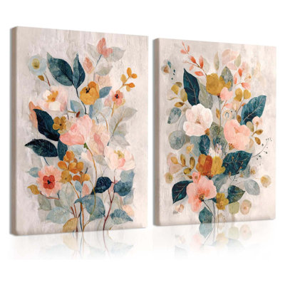 2 Piece Wrapped Canvas Print