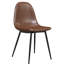 Chaise de salle à manger rembourrée Wade-1115135156