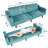 80 inch Modern Convertible Sleeper Sofa,Velvet Sofa with Adjustable Backrest for Studio, Apartment, Office, Small Space, Compact Living Room-650864087