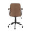 Chaise de bureau en similicuir espresso-640378244