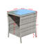 Table basse d'extérieur 1 table basse avec verre trempé transparent-802797810