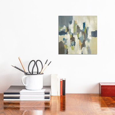 Blue Dreams I by Lisa Ridgers - Wrapped Canvas Painting
