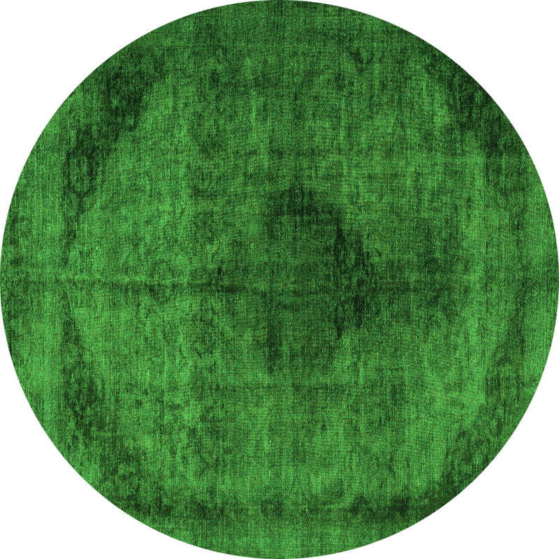 Eliese Performance Oriental Indoor Rug, Round 5'