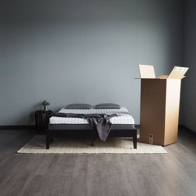 Matelas de soutien moyen Alpha idéal pour les dormeurs changeants, Lit simple