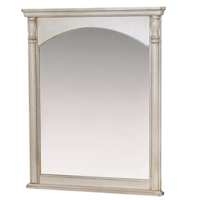 Allevard Solid Wood Flat Wall Mirror