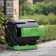 FCMP Outdoor HOTFROG 37 Gallon Chamber Rolling Compost Tumbler Bin