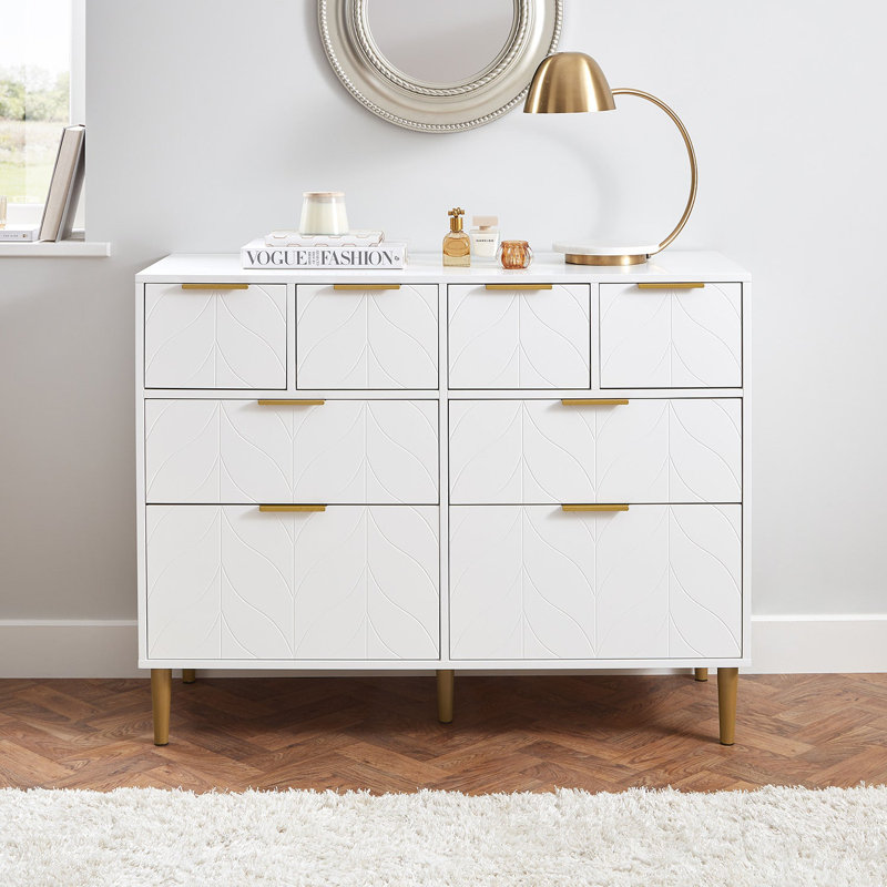 Adams Piece Bedroom Set, White