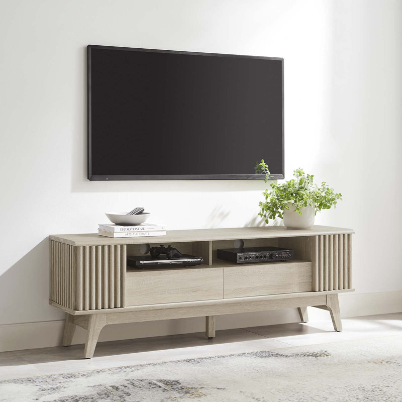 Modway Eudora 60" TV Stand, Oak