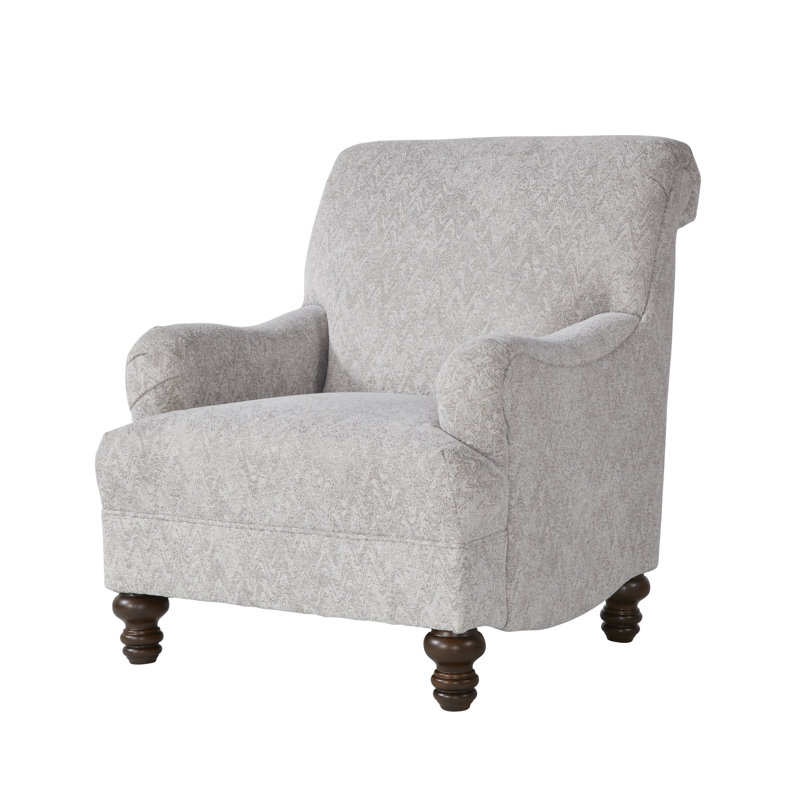 Tylor Upholstered Armchair, Sonic Cloud 100% Polyester