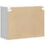 Kitchen Wall Cabinet With Glass Door Kalmar Engineered Wood-64069118-64069116