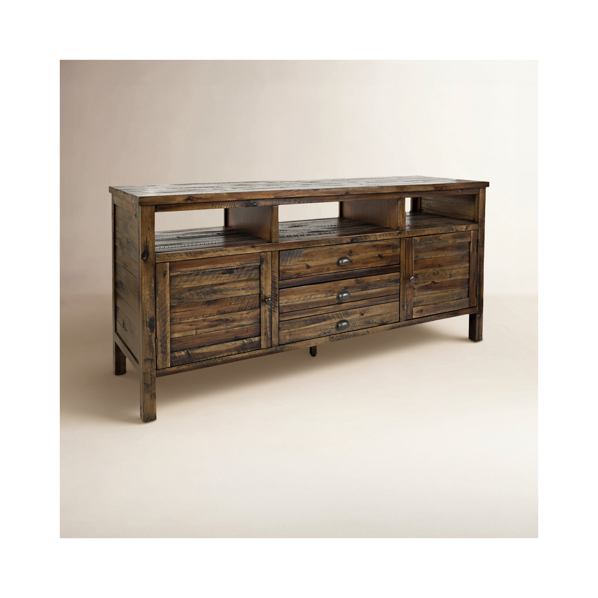 Castile Media Console, Dakota Oak, 50"