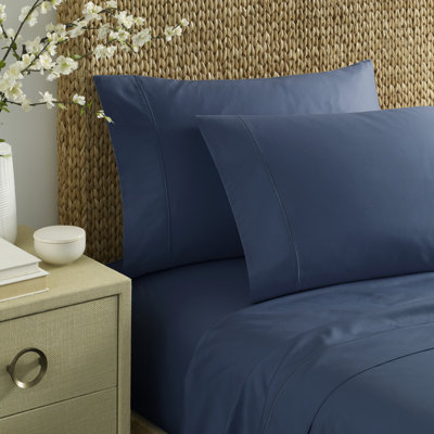Ensemble de draps 100% satin de coton 400 fils Regatta