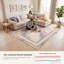 Tapis Rapids moderne à poils courts, motif aquarelle abstraite bleu-gris-beige, lavable à la machine, antidérapant, pour l'intérieur et l'extérieur, adapté aux animaux domestiques, idéal pour le salon, la chambre, la salle à manger, l'entrée, le couloir, le bureau.-907040969