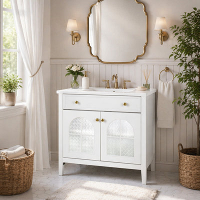 Armoire de salle de bain 35,6 po