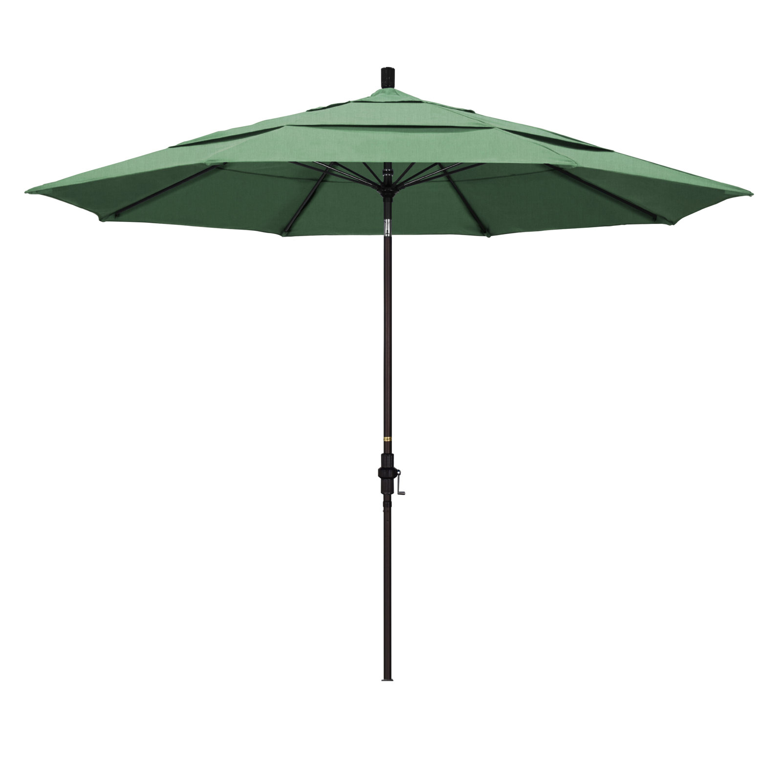 Brent 132'' Sunbrella® Outdoor Umbrella, Spa Performance Canvas