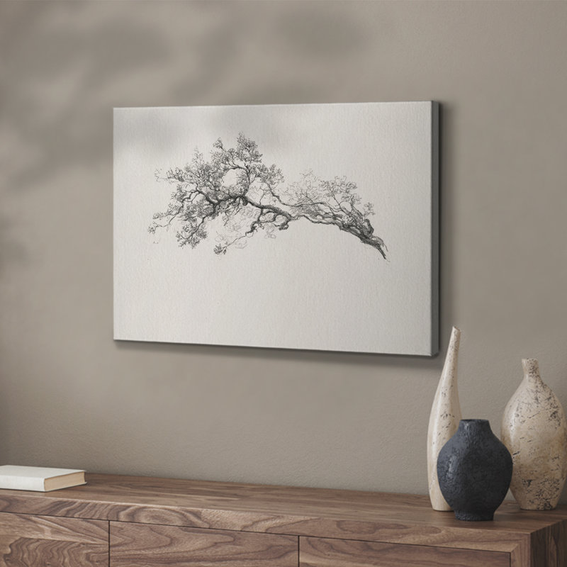 Croquis rétro - II - Cavas enveloppés de galerie, H 12 po x l 18 po
