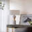 Table Lamp  - Cement With Metal