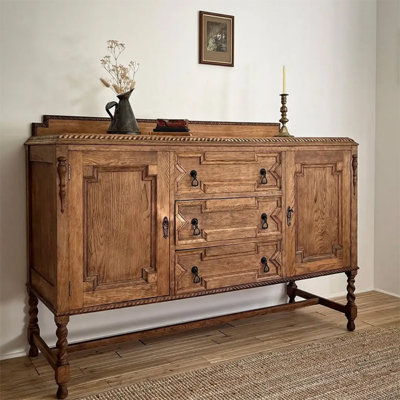 Retro Carved Sideboard by Canora Grey