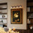 Textured Coffee Bronze Vanity Lights With Clear Glass Shade-331994934-302156045