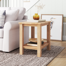Boothbay Solid Wood End Table