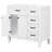 Single Bathroom Vanity Base Only-91688523