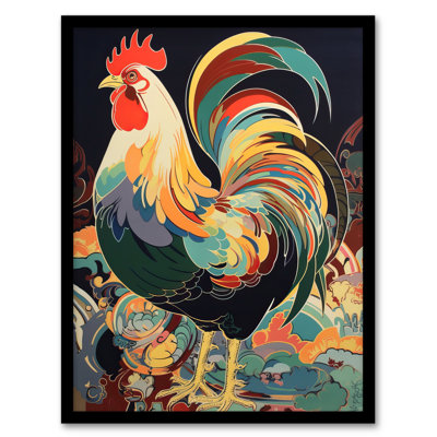 Boyka Cockerel Cock Rooster - Single Picture Frame Print