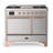 Majestic III Series 40 Inch Dual Fuel Range with 6 Sealed Burners, Griddle, in Stainless Steel (Liquid Propane, Copper Trim)-124828632-124828637-124828642