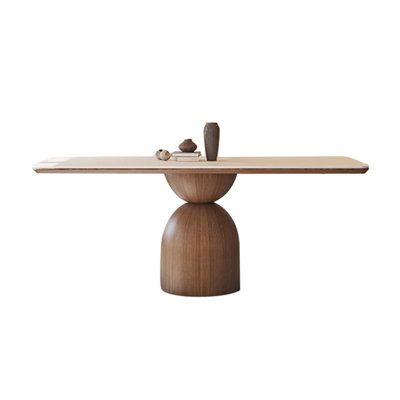 Obrey American style sintered stone dining table by Corrigan Studio