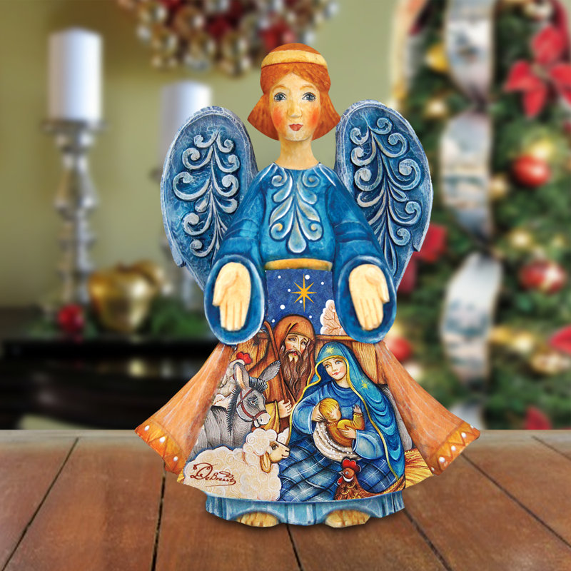 Derevo Nativity Angel