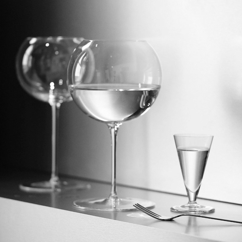 Geometry Handmade Cordial Glass