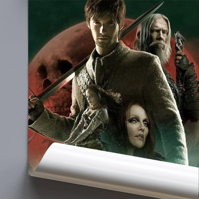  Officiellement sous licence «Seventh Son of a Seventh Son» - affiche d'art de film - 24 x 36 po - reproduction décorative - papier affiche - prêt à encadrer