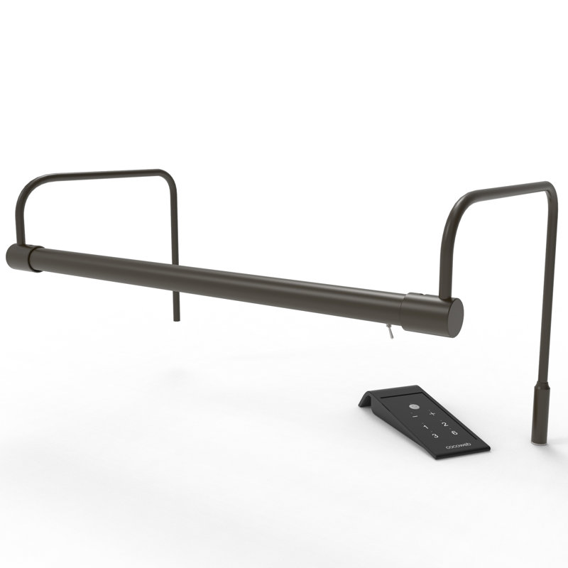 Lampe pour tableau 16 à intensité variable Gayler, Bronze acajou