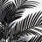 Artificial Halloween Black Paradise Palm Tree-1105342157