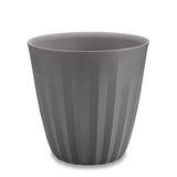 Crescent Garden Pleat Modern Round Pot Planter