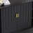 Italian minimalist side cabinet