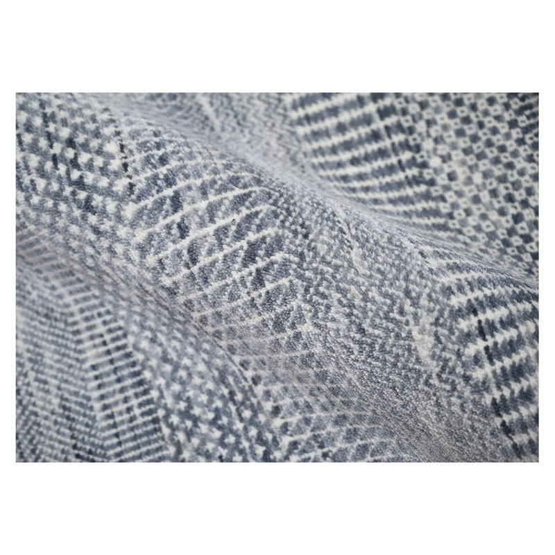 Area Rug in Light Blue, Rectangle 8' x 10'